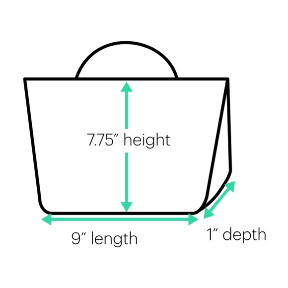 Mini Purse - red faux fur | Tie slouch closure - Picture 3 of 3